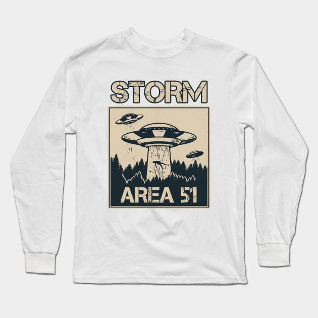 Fun Storm Area 51 Area 51 Raid Storming Area 51 Event Area 51 Shirt Area 51 Meme Area 51 Memes Area 51 Raid September 20 Area 51 Storm Area 51 Shirt Long Sleeve T-Shirt by Curryart